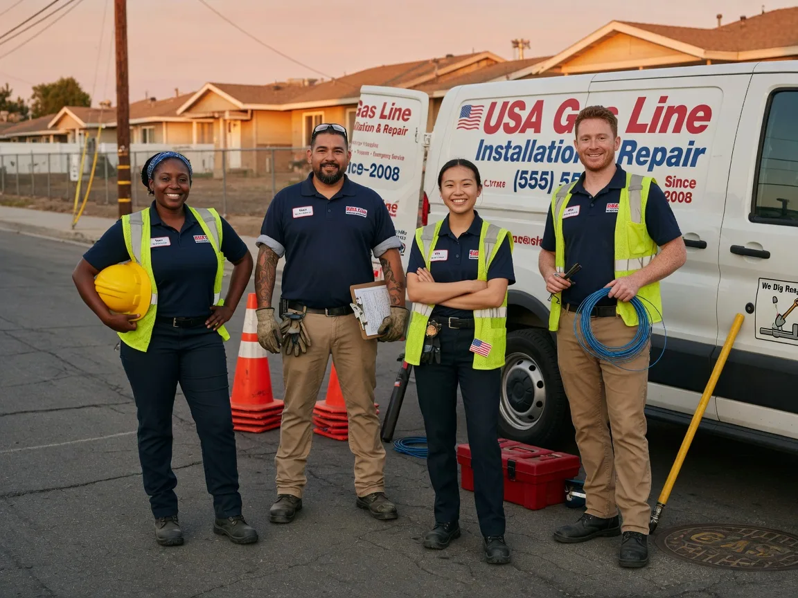 Gas Line Installation company in Cazadero, CA
